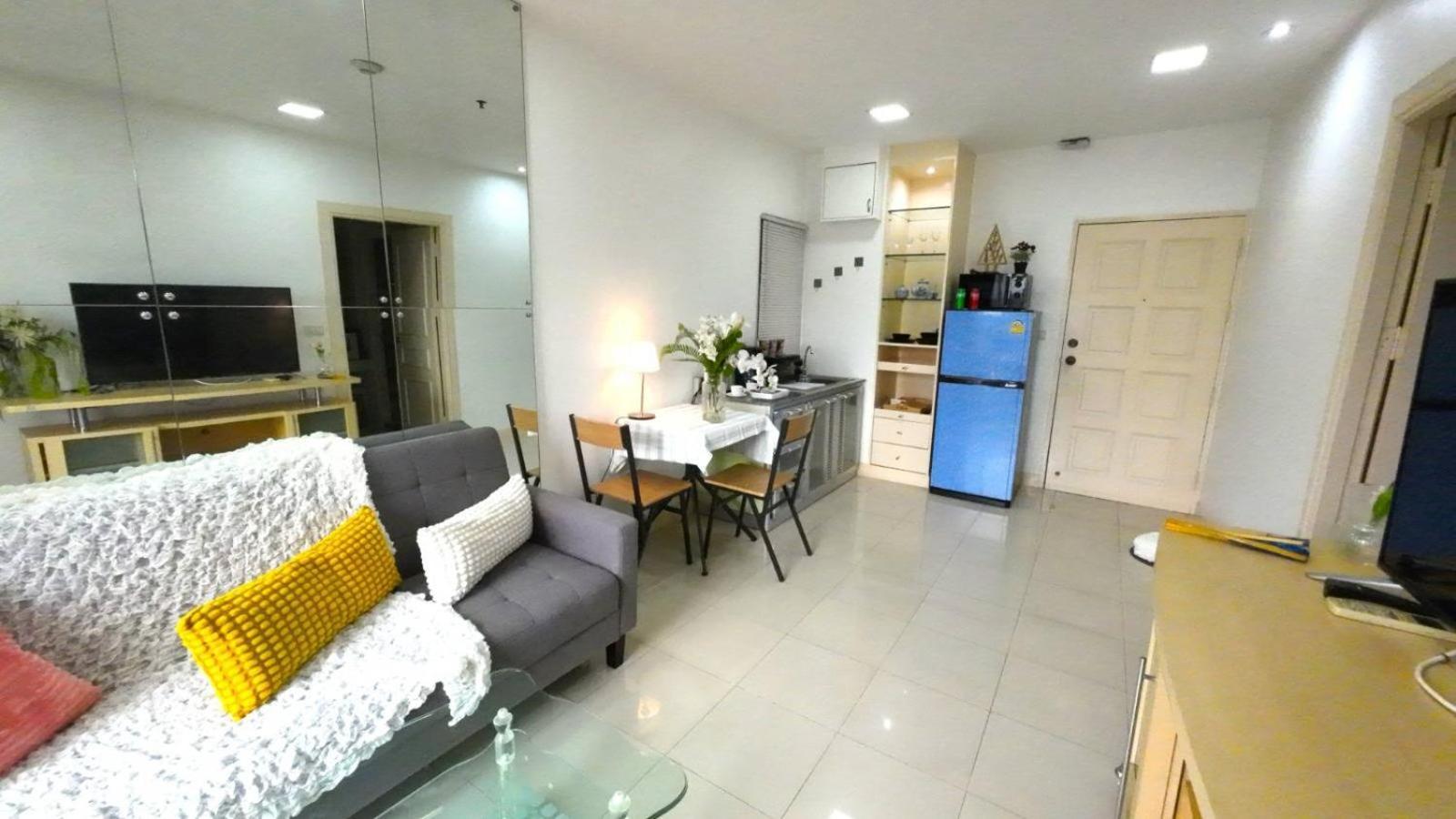 Cozy 1Br Walk To Bts And Airport Rail Link Close To Malls G7 Bangkok Bagian luar foto